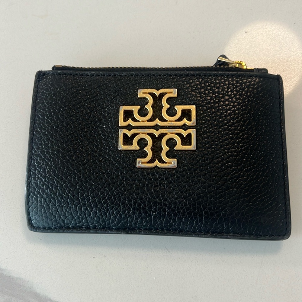 Tory Burch Britten Zip Card Case